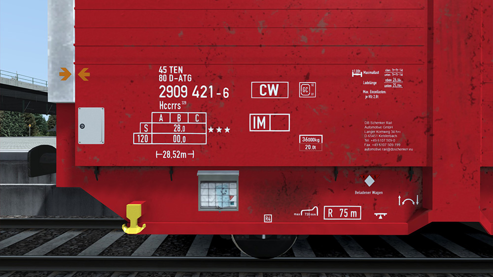 Railworks Downloadpack - Autotransporter Hccrrs